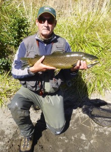 Scott with a 7lb Hen Brown