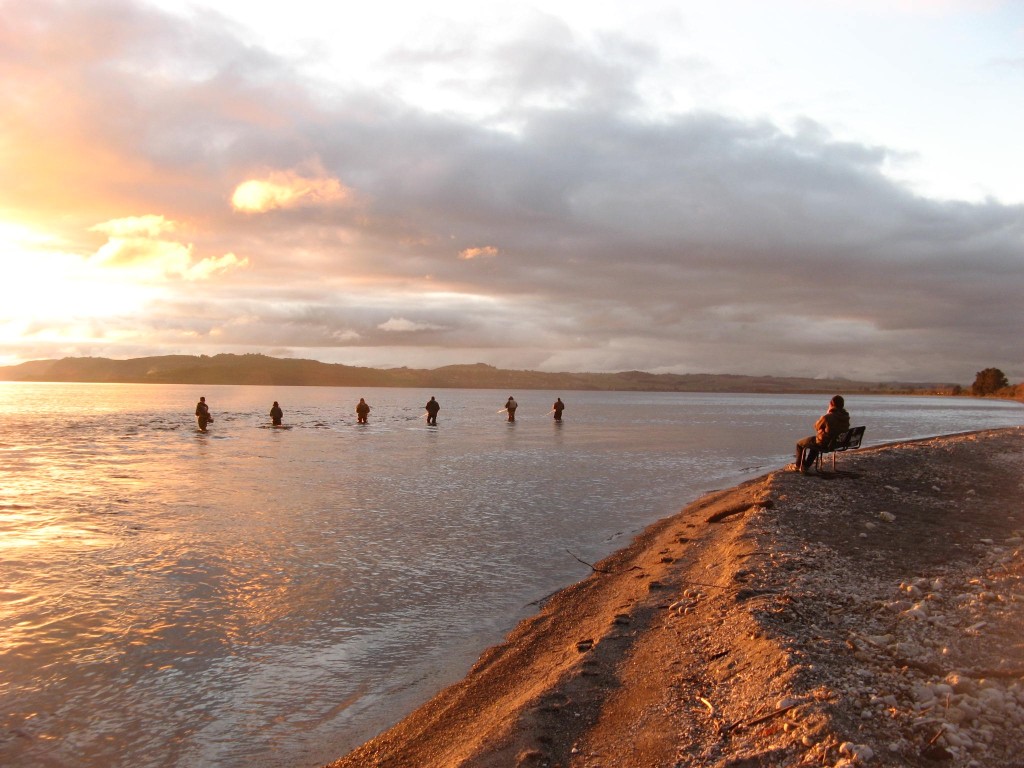 Picket fence at twilight 02