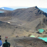 Tongariro Crossing Emerald alnd Blue Lakes