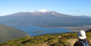 Lake Rotoaira from Mt Tihia