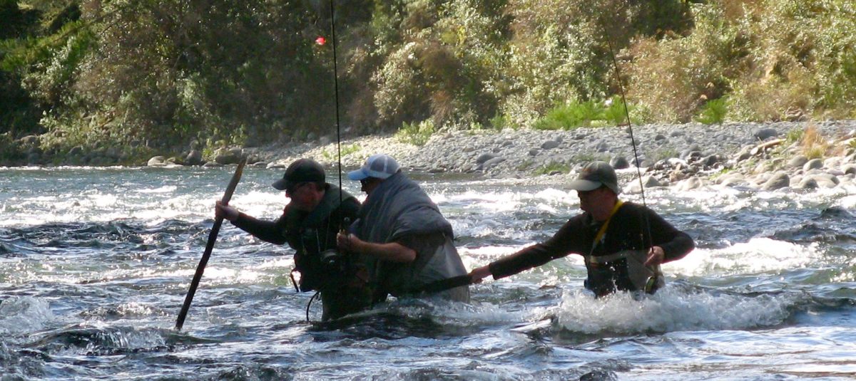 Wading tips Tongariro River Motel
